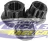 12 pt Hardened Non-lock Nuts (1/4" x 28)